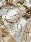 The Ocean Cascade – Handcrafted Layered Baroque Pearl & Shell Choker Necklace