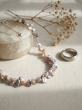 Luminous Baroque Pearl Statement Necklace – Handcrafted Irregular Freshwater Pearls