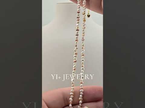 Aura Heart Handcrafted Multi-Color Natural Freshwater Pearl