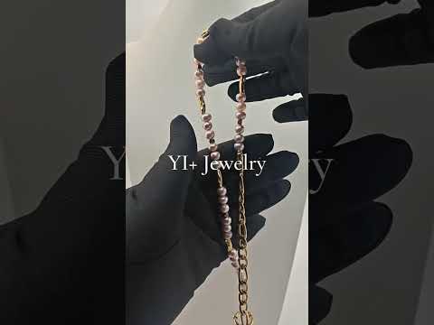 The Duo Link Mauve Pearl Strand