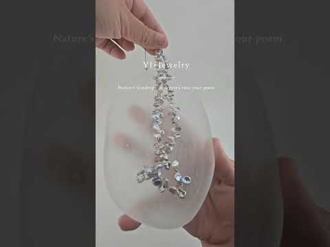 Luminous Baroque Pearl Statement Necklace – Handcrafted Irregular Freshwater Pearls